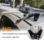 55" LED Amber White Emergency Strobe Light Bar