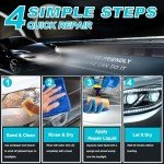 Ceramic Headlight Restoration Kit - 3-Step Cleaner