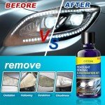 Ceramic Headlight Restoration Kit - 3-Step Cleaner