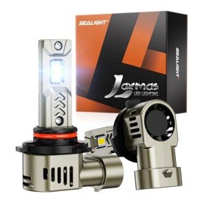 SEALIGHT 9005 HB3 LED Bulbs, 34000LM Cool White