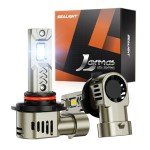 SEALIGHT 9005 HB3 LED Bulbs, 34000LM Cool White