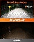 SEALIGHT 9005 HB3 LED Bulbs, 34000LM Cool White