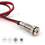 3-Pack LED Dash Bulbs with Red Indicator Lights