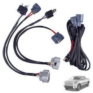 Toyota Tundra Headlight Wiring Harness with DRL Adapter