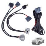 Toyota Tundra Headlight Wiring Harness with DRL Adapter