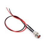 4 Pcs LED Dash Warning Light Indicators - Red