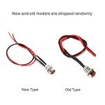 4 Pcs LED Dash Warning Light Indicators - Red