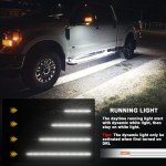 48" LED Running Board Lights with Amber Signal