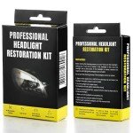 Headlight Restoration Kit - Easy 3-Step Cleaner