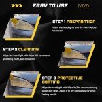 Headlight Restoration Kit - Easy 3-Step Cleaner
