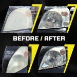 Headlight Restoration Kit - Easy 3-Step Cleaner