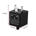 Adjustable Electronic Flasher Relay for Cars & Motorcycles