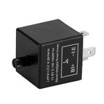 Adjustable Electronic Flasher Relay for Cars & Motorcycles
