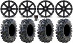 9-Piece MSA Black Clutch & ATV Wheel Bundle