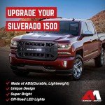 Chevrolet Silverado 1500 Armor Grille with LED Lights