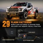 60" Emergency Strobe Light Strip for Trucks