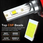 GMC Sierra 9005 H11 LED Light Bulbs Combo