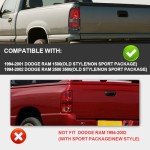 Dodge Ram 1500/2500/3500 Tail Light Assembly Pair