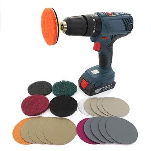 Headlight Restoration Kit for Electric Drill - 21PCS