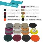 Headlight Restoration Kit for Electric Drill - 21PCS