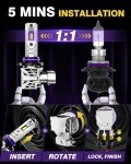 Auxbeam 9006 Fog Lights - 22000LM Bright Off-Road