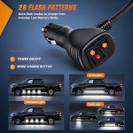 Nilight 2PCS 70-Inch Waterproof Emergency Strobe Lights