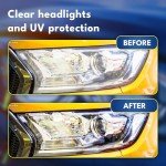Universal Car Headlight Restoration Kit - Easy Use