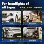 Universal Car Headlight Restoration Kit - Easy Use