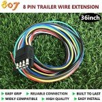8-Pin Trailer Connector 36" for LED Lights