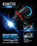 BEAMTECH 9007 Fog Light Bulbs - 6500K Pack of 2
