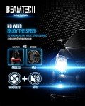 BEAMTECH 9007 Fog Light Bulbs - 6500K Pack of 2