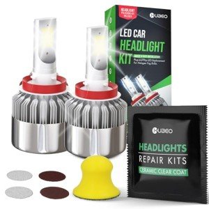 Ceramic Headlight Restoration Kit - Easy 3-Step Solution