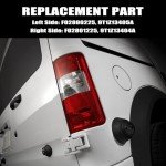 RANSOTO Tail Light Cover for 2010-2013 Ford Transit