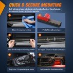 Nilight 70 Inch LED Emergency Strobe Light Strip