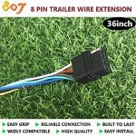 8-Pin Square Trailer Connector for Cars & Trucks