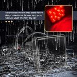 DACIRTY Waterproof Trailer Hitch LED Brake Lights