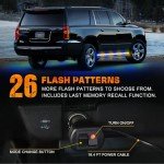 70-Inch LED Strobe Lights for Trucks and Vehicles