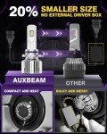 Auxbeam 9006 Fog Lights: 20000LM Bright Off-Road Light