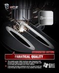 Adjustable Black Motorcycle Foot Pegs for Cruisers