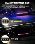 Xprite 70-Inch LED Emergency Running Board Lights