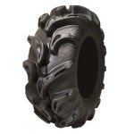 9-Piece MSA Black Kore ATV Wheel and Tire Set