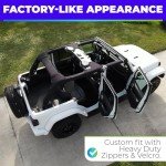 Neoprene Roll Bar Padding for 2-Door Jeep Wrangler