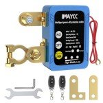 IMAYCC Remote Car Battery Kill Switch, 12V 240A