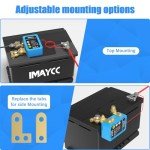 IMAYCC Remote Car Battery Kill Switch, 12V 240A