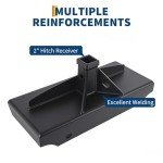 GarveeLife Mini Receiver Hitch Plate for Toro Dingo