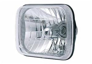 Clear Halogen Headlight Conversion Kit - 200mm