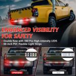 60 Inch Waterproof LED Emergency Strobe Light Strips