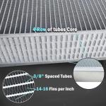 ENGINKUHLER 4-Core Aluminum Radiator for V8 Cars