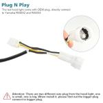 SUNPIE LED Spotlight for Yamaha Wolverine RMAX