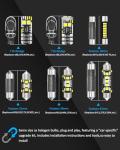 23-Piece LED Interior Lights Kit for LS430
